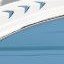 Gel Coated Entire Hull - Atlas Blue