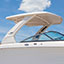 HTX Folding Hardtop Tower with Ski Tow - White